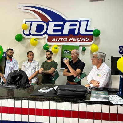 Treinamento comercial IDEAL distribuidora de peças automotivas